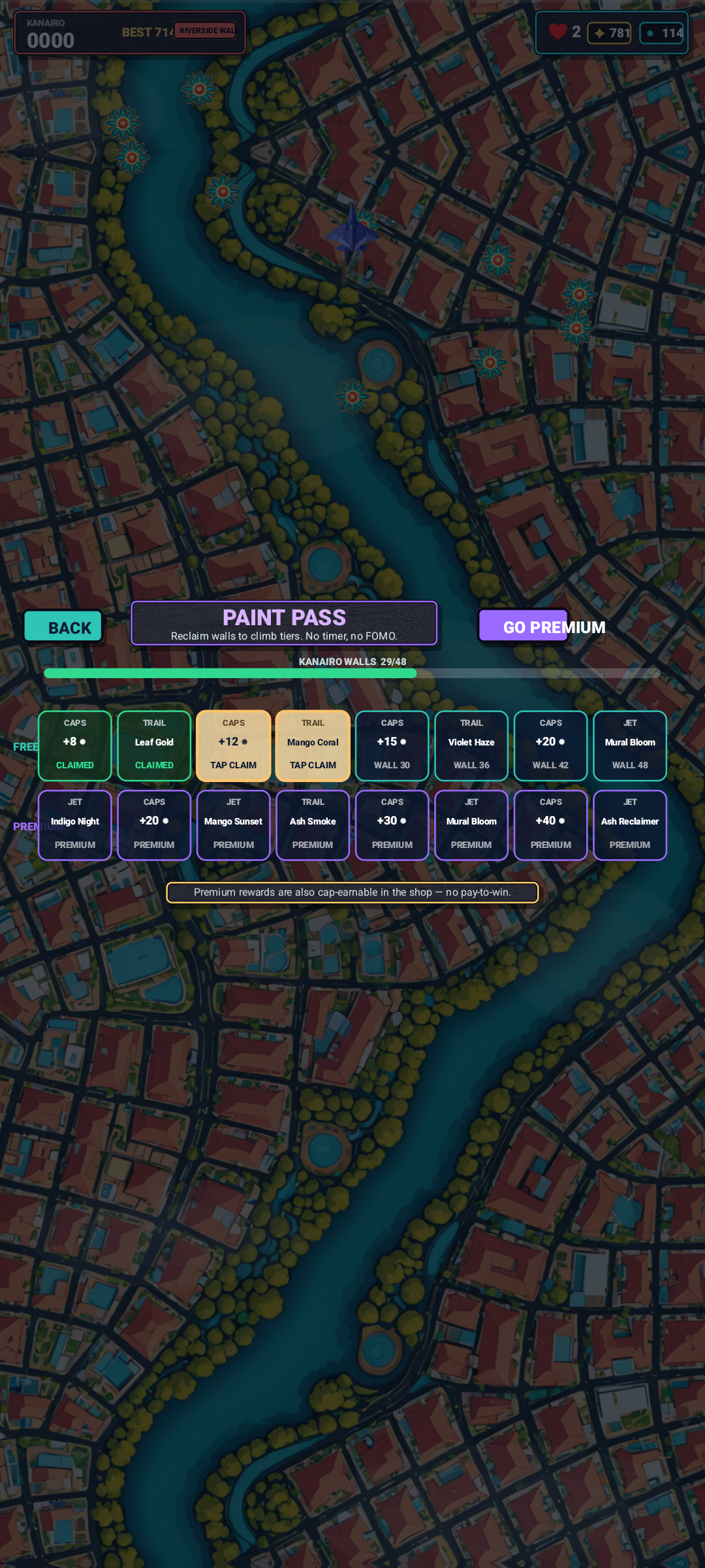 Maua Runner Paint Pass