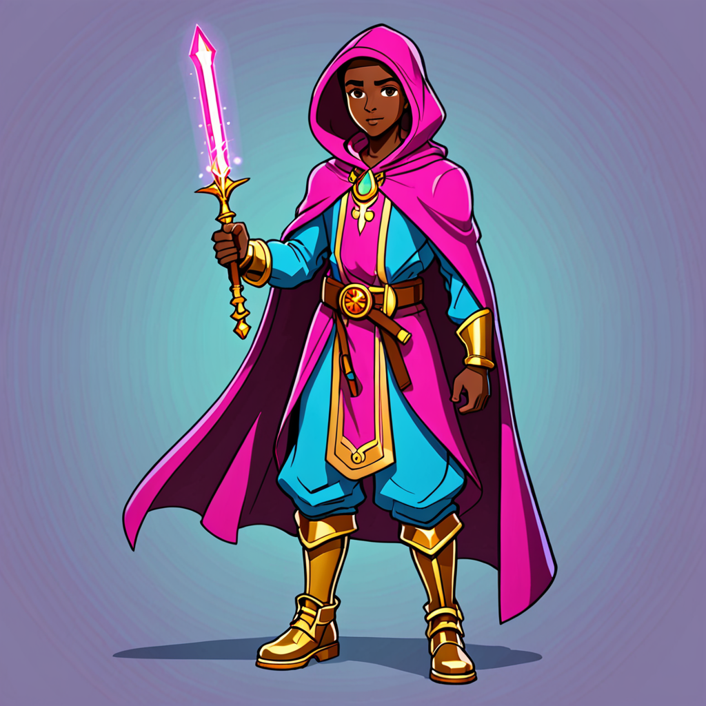 Wizard character art